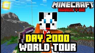 I SURVIVED 2000 DAYS in Superflat Minecraft!