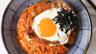 Pork Belly Kimchi Fried Rice #Shorts