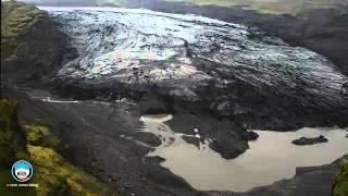 Solheimajokull retreats