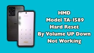 How To HMD Hard Reset TA-1589 Rebooting To Recovery Mode Not Working Pattern Lock Remove Not Support