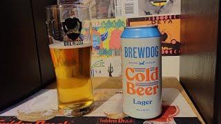 Brewdog - Cold Beer Lager Beer Review