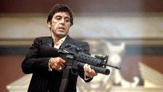 Scarface - Final Mansion Shootout Scene (Re-Sound) - 4K