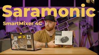 Мікрофонний мікшер Saramonic SmartMixer 4C 4-channel Microphone Mixer Audio Interface