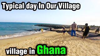 Authentic Village Lifestyle: Fishermen in Volta Region  Ghana