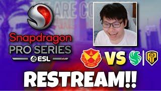 YRG VS AP BREN!! WINNER GOES FINALS!! LOSER GOES HOME!! SNAPDRAGON WATCH PARTY!! 