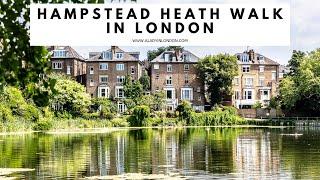 HAMPSTEAD HEATH WALK | Parliament Hill | Kenwood House | Hampsetad Heath Ponds | Pergola Garden