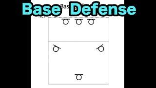 Base Defense (Middle Attacker Defense) - How to play DEFENSE in VOLLEYBALL Tutorial