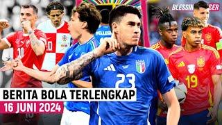 EURO 2024: Italia COMEBACK! Sejarah Gol TercepatYamal 2 REKOR, Morata MOMOK KroasiaTiki-Taka Swiss