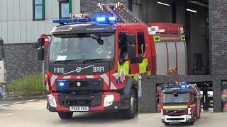 Wigan Double Pump Turnout - Greater Manchester Fire Rescue Service