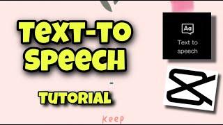 How to use Text to Speech on Capcut