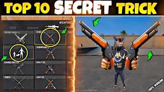 TOP 10 TIPS AND TRICKS | FREE FIRE CLASH SQUAD TRICKS