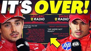 Leclerc & Sainz FURIOUS At Ferrari After SHOCKING RADIO CONVERSATION GOT LEAKED At Las Vegas GP!