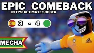 EPIC COMEBACK! Spain 3-4 Green FC | TPS: Ultimate Soccer Roblox