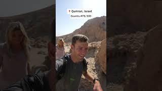 Finding 2,000 year old scrolls in the desert  #dailyvlogs #travel #couples #travelshorts #shorts