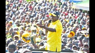 LIVE: President Ruto & His Troops Addressing Residents At Koiwa, Bomet County