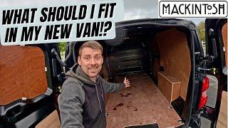 What Should I Fit In My New Van?