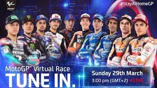 MotoGP Virtual Race | #StayAtHomeGP | Motorsports on NBC
