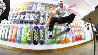 A DAY AT THE SKATEBOARD SHOP