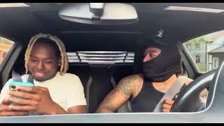 Uber driver prank on best friend went really wrong‼️ he was not ready for this.