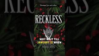  Reckless Pre Order Savings  Get Your Copy Today!! All Ebooks Discount!! #viralvideo #trending