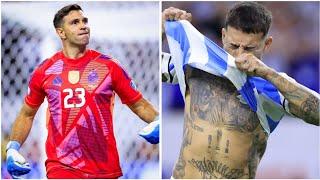 DIBU MARTINEZ EST LE PORTIER QU'IL CROÎT ÊTRE. (Argentina  1-1 Équateur  4-2 TAB)