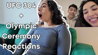 Vlog | UFC 304, Olympic Ceremony Reactions & Rogue Chats in Our Japanese-Arab Household