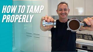 Coffee Tamping Do's and Don'ts - How to tamp properly for baristas.