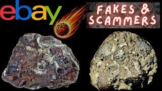 Learning from eBay Fake Meteorites & Scammers ️ How not to get scammed