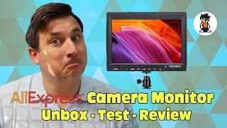 Feelworld FW759 7" Camera Monitor - An AliExpress BARGAIN to improve my filming! #AliExpress