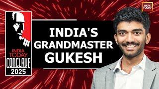 India's Grandmaster Gukesh | D. Gukesh | World Chess Champion | India Today Conclave 2025