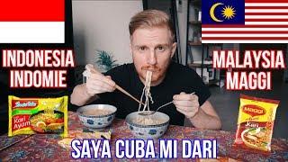 SAYA CUBA MI DARI INDONESIA (INDOMIE) v MALAYSIA (MAGGI) DAN SAYA CUBA BERCAKAP BAHASA MELAYU