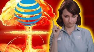 What is DESTROYING AT&T Stock?