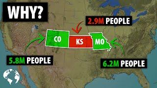Why Kansas Has So Few Americans Compared To Missouri And Colorado