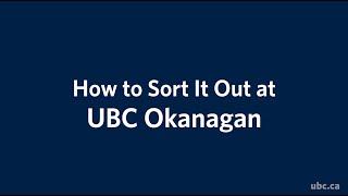 How to Sort Your Waste at UBC Okanagan