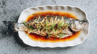 Chinese Steamed Fish (清蒸鱼) Recipe