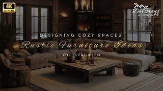 Designing Cozy Spaces: Rustic Furniture Ideas for Every Room