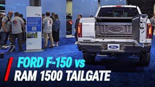 Ford F-150 Pro Access Tailgate vs Ram 1500 Multifunction Tailgate