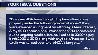 Your Legal Questions: HOA; store complaint; POA