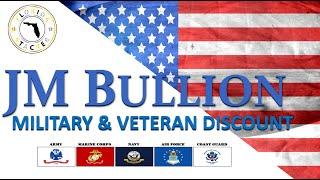 JM Bullion Military & Veteran Discount Info + Gold Unboxing