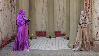 Elegant Shaheen Abaya Dress & Scarf Luxury Set | Bazar Al Haya