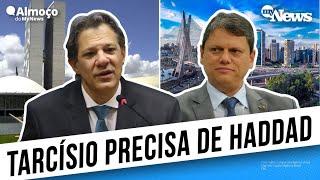 "DE BEM”: TARCÍSIO prefere manter uma boa relação com Haddad e deixar antagonismo de lado