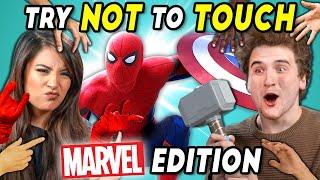 Try Not To Touch Challenge Marvel Edition (ft. a Pig)