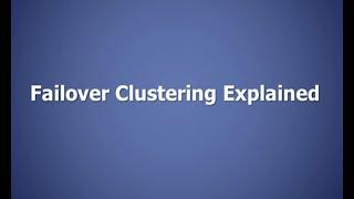 High Availability with Hyper-V Failover Cluster | Quick Tutorial