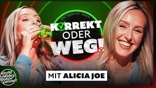 KORREKT oder WEG! (mit Alicia Joe)