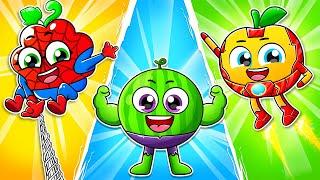 My Superhero Friend Song ‍️| Superhero Switcheroo | Superhero Team | YUM YUM - Funny Kids Songs