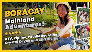 Boracay Mainland Adventure Tour: ATV Ride, Zipline, and Cliff Jumping at Nabaoy River, Malay, Aklan