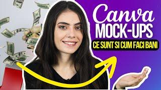 CANVA MOCK UPS - Cum sa faci BANI ONLINE pe Magazinul Etsy!