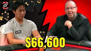 Rampage Poker Tries To Turn His Underpair Into A Bluff Against Viffer On Bally Live Poker!