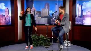 Josh and Gab - "Nine O'Clock Behind The Jack Rabbit" live KDKA CBS television 5-10-13