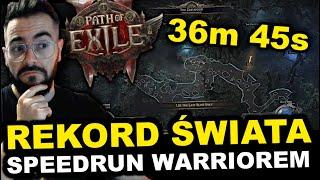 Nowy REKORD ŚWIATA w Speedrunie Warriorem w Path of Exile 2! *Akt 1 -  36m 45s*